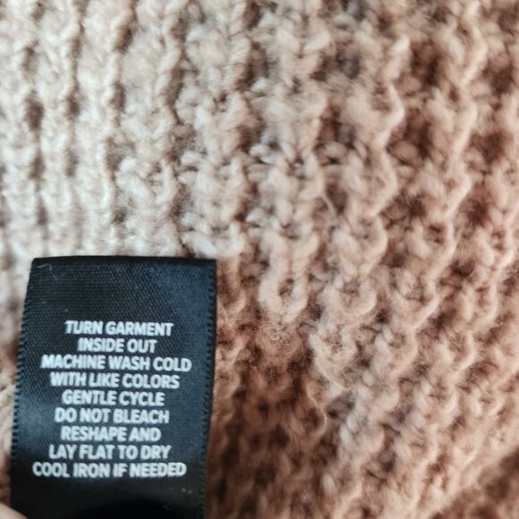 Torrid Sweater Womens Plus Size 3 Chunky Pullover Tan Neutral Short Sleeve - Picture 8 of 9